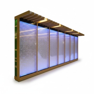 Trennwand Regal Schrank Wasserwand Säule Wände LED 60x240