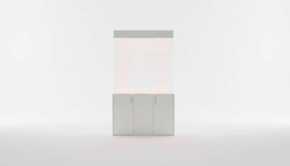 Trennwand Regal Schrank Wasserwand Dekorative Säule Wände Waterwall LED