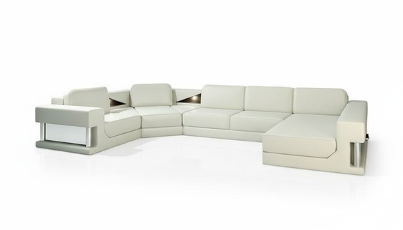 U Form Couchen Möbel Sofas Ecksofa Sofa Couch Polster Bettfunktion Couch Neu