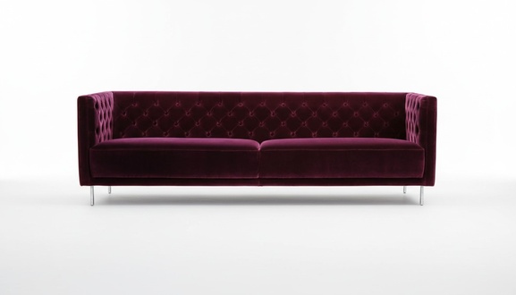 Violett Chesterfield Wohnzimmer Modern Design Sofa Italienische Stil Möbel Möbel
