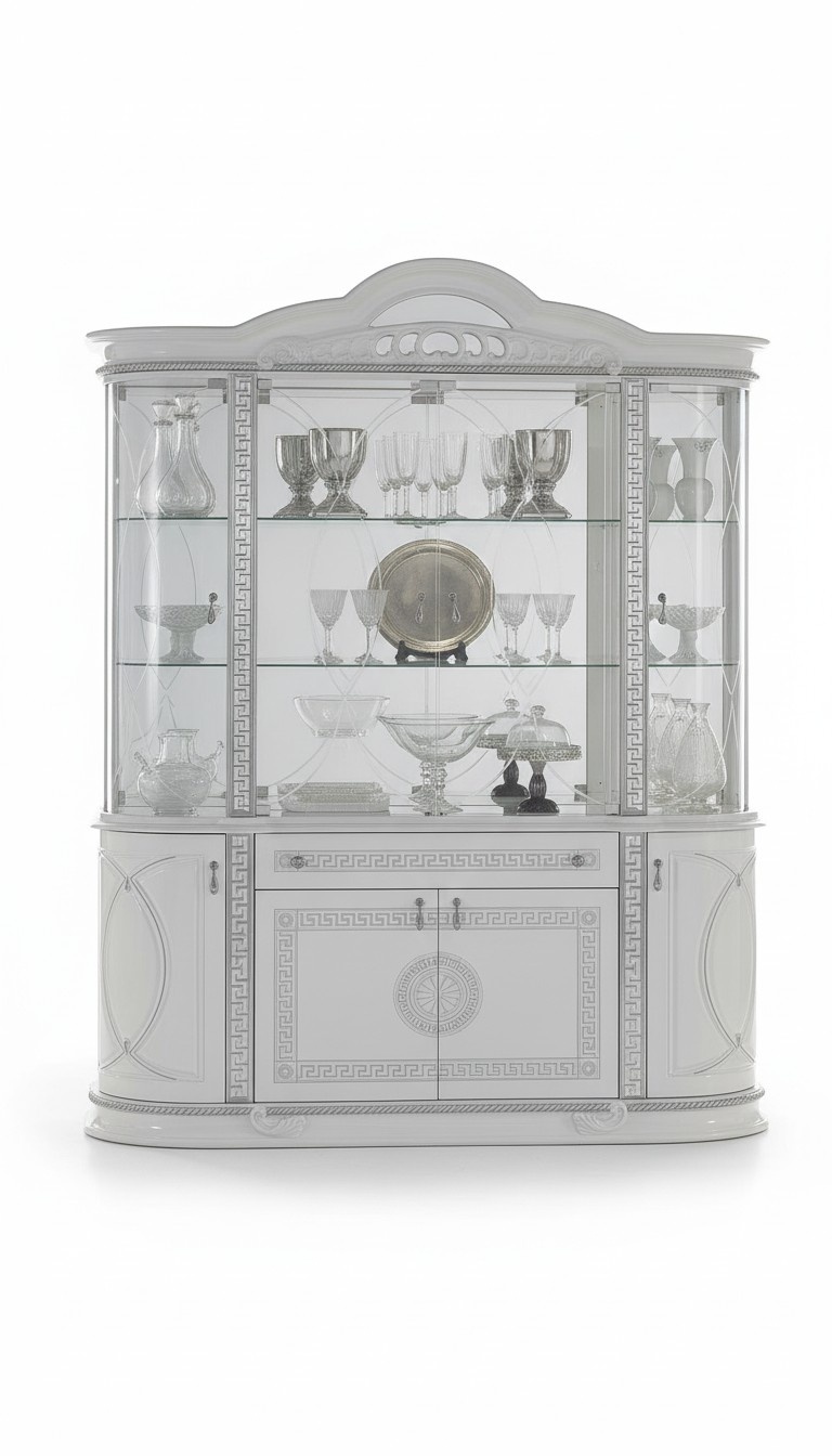 Vitrine Holz Schrank Klassische Design Vitrinen Holz Schränke Wohnzimmer