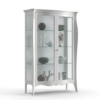Vitrine Klassische Vitrinen Wohnzimmer Wohnzimmer Schränke Anrichte Neu