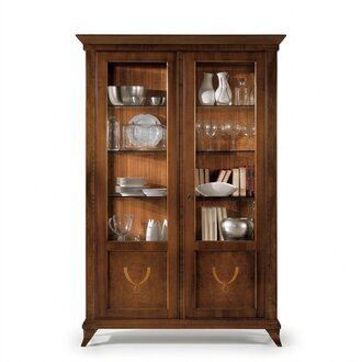 Vitrine Schrank Klassische Vitrinen Schränke Wohnzimmer Deko Anrichte