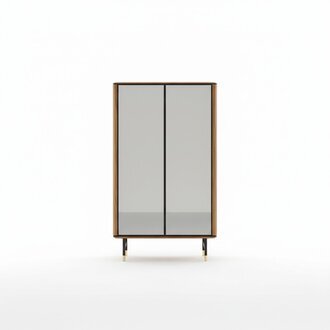 Vitrinen Glas Bar Schrank Haus Schränke Wand Regal Holz Wohnzimmer