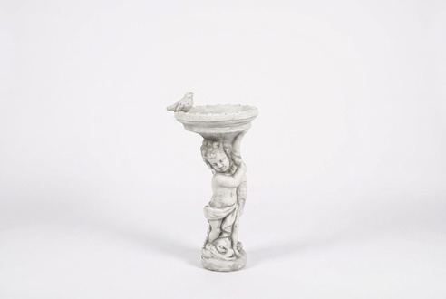 Vogel Dekor Tränke Skulptur Design Figur Statue Garten Figuren Statuen