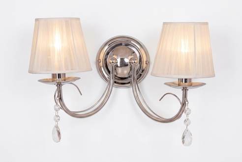 Wandleuchte Wandlampe Klassische Wandkronleuchter Doppel Wand Lampe