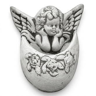 Wandrelief Steinplatte Bild Azteken Engel Antil Relief Steinguss Wand