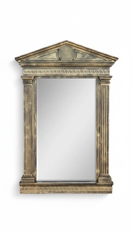 Wandspiegel Spiegel Bad Flur Design Salon Medusa Antik Stil Glas