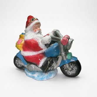 Weihnachtsmann Figur Statue Deko Figuren Deko Skulptur 60cm Winter