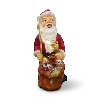 Weihnachtsmann Figur Statue Deko Figuren Dekoration Nikolaus Skulptur