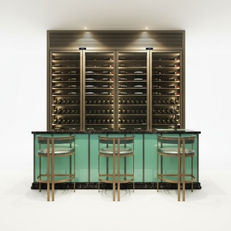 Weinarchiv Weinkühlschrank Weinablage Weinschrank Flaschenregal Weinmöbel