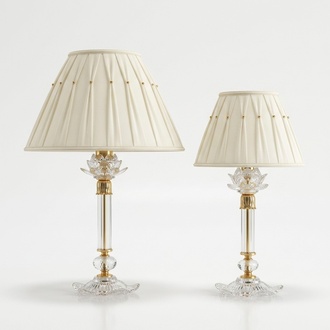 Weiße Klassische Kristall Stehlampe Antik Stil Kronleuchter Tischlampe