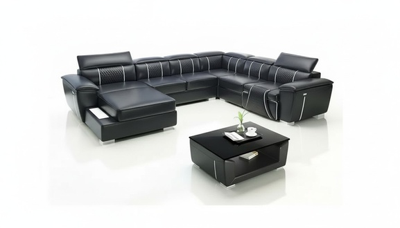 Wohnlandschaft Ecksofa Eckcouch Polster Moderne Design Sofa Sitz Garnituren Neu