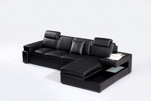Wohnlandschaft Sofa mit USB Ecksofa Eckcouch Polster Garnitur Ecke Sofas 3371