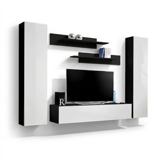 Wohnzimmermöbel Wandregale Designer Wohnwand Modern Komplett Möbel
