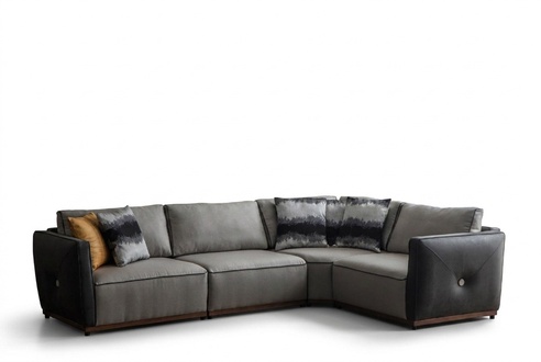 Wohnzimmer Ecksofa Sofas L-Form Sofa Ecke Stoffsofa Luxus Stoff Eckgarnitur Neu