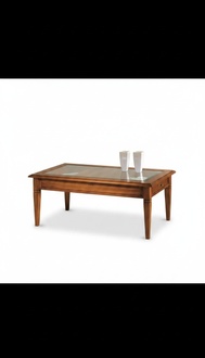 Wohnzimmer Holz Beistell Italien Stil Tisch Couchtisch Beistelltisch Tische