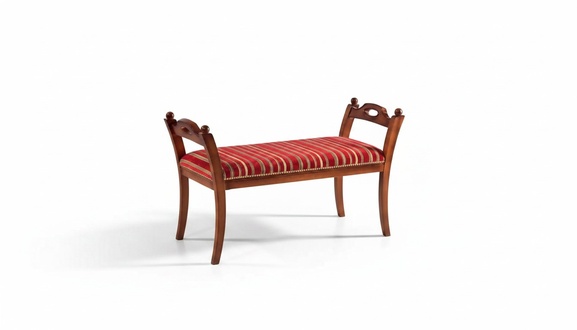 Wohnzimmer Klassische Sitzbank Designer Bank Luxus Sitzmöbel Fußhocker