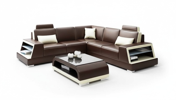 Wohnzimmer Ledersofa Ledercouch Ledersofas Couch Garnituren Sofa Wohnlandschaft