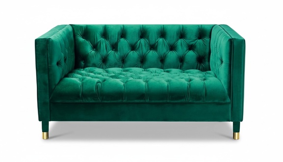 Wohnzimmer Luxus Polster Stoff Sofa Zweisitzer Couch Luxus Einrichtung