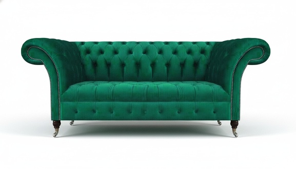 Wohnzimmer Luxus Sofa Dreisitze Couch Chesterfield Polstermöbel Einrichtung