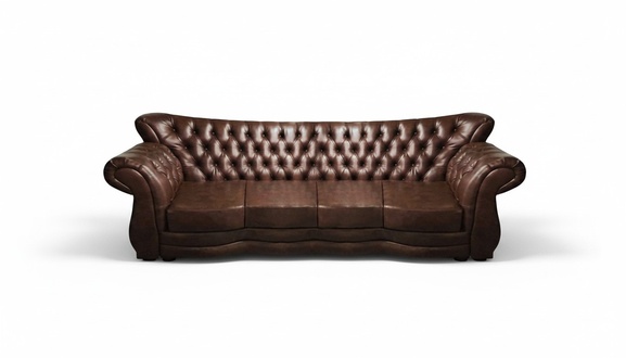 Wohnzimmer Luxus Viersitzer Sofa Couch Leder Wohnzimmer Einrichtung