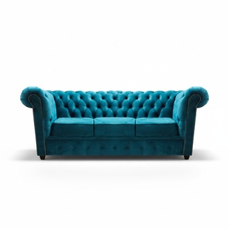 Wohnzimmer Modern Sofa Dreisitze Einrichtung Luxus Chesterfield Couch