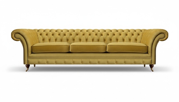 Wohnzimmer Neu Sofa Dreisitze Couch Chesterfield Einrichtung Polstermöbel