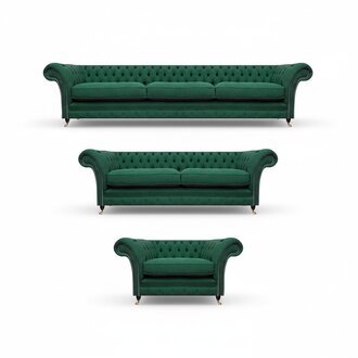 Wohnzimmer Set Luxus Komplett 3tlg Chesterfield Polstermöbel Einrichtung