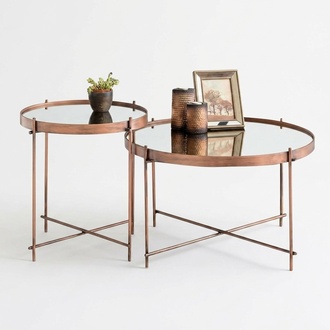 Wohnzimmer-Set mit Couchtisch & Beistelltisch – stilvoll und kompakt