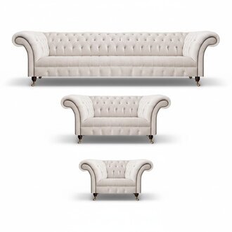 Wohnzimmer Sofagarnitur 3tlg Polstermöbel Luxus Couch Sofas Luxus Textil Möbel
