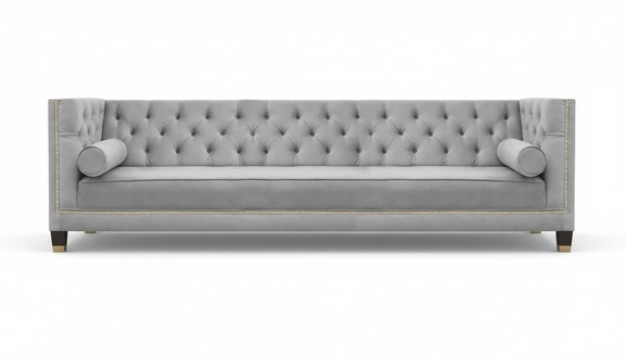 Wohnzimmer Viersitzer Sofa Couch Chesterfield Luxus Modern Big Sofas Couchen