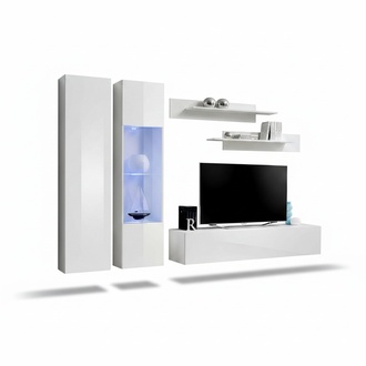 Wohnzimmermöbel Wandregale Designer Wohnwand Modern Komplettmöbel