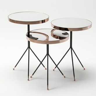 Wohnzimmertisch Couchtisch Beistelltisch Satztisch Modern Zeitlos