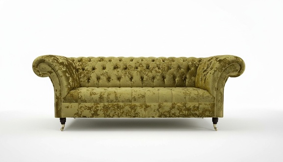 XXL Big Sofa 3 Sitzer Couch Chesterfield Polster Deko Sitz Garnitur Leder