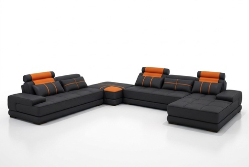 XXL Designer Wohnlandschaft Polster Ecksofa EckGarnitur Sofa Couch