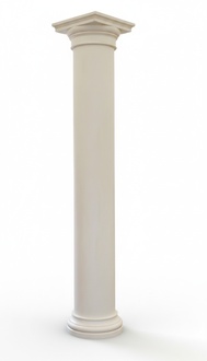 XXL Römische Stil 300cm Säule Design Säulen Luxus Einrichtung Haus