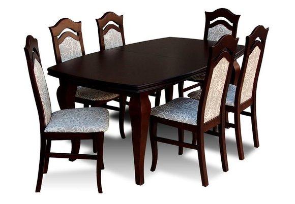 Essgruppe Esstisch Tisch mit 6 x Stühlen Model Z14