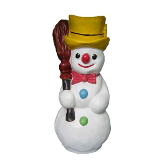 Schneemann Figur Statue Deko Figuren Deko Skulptur 78cm Winter Neu