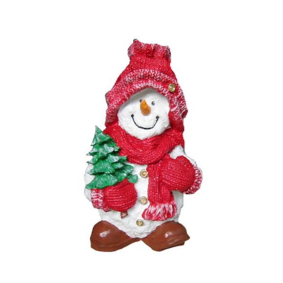 Weihnachtsmann Figur Statue Aussenleuchte Nikolaus Dekoration Skulptur