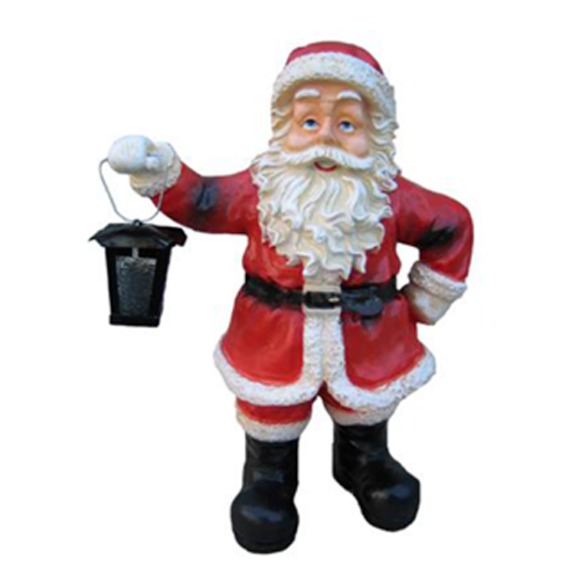 Weihnachtsmann Nikolaus Weihnachts Haus Dekoration Schlitten Figur