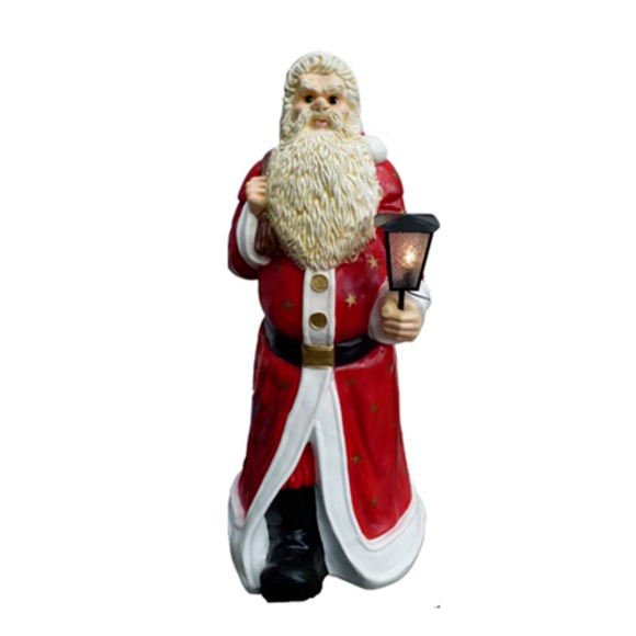 Weihnachtsmann Figur Statue Deko Figuren Dekoration Nikolaus