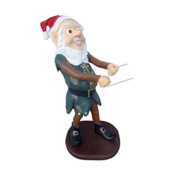 Dekoration Garten Zwerg Gnom 80 cm Figur Statue Skulpturen Figuren