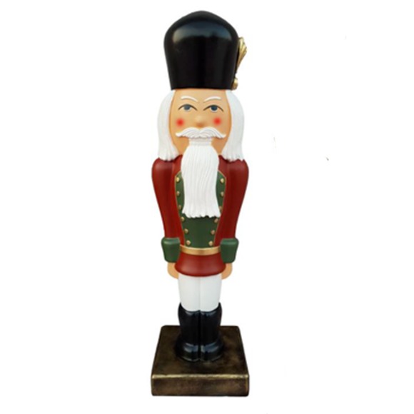 Nussknacker 97cm Soldat Statue Weihnachten Skulpturen Statuen