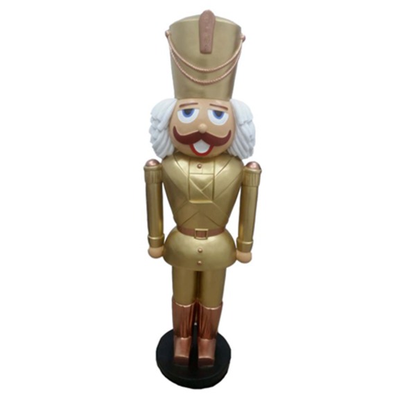 Nussknacker 180cm Soldat Statue Weihnachten Skulpturen Statuen