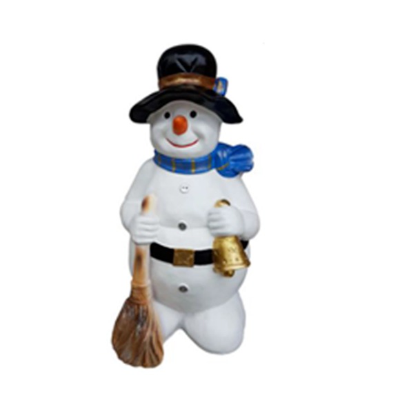 Schneemann Figur Statue Deko Figuren Deko Skulptur 68cm Winter Neu
