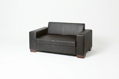 Zweisitzer Arbeitszimmermöbel Schwarz Büroeinrichtung Luxuriöse Sofa