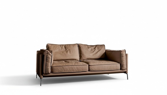 Zweisitzer Couch Polster Design Sofa 2er Sitz Sofas Zimmer Möbel Moderne