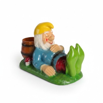 Zwerg Figur Garten Statue Skulptur Karikatur Figuren Dekoration Skulpturen