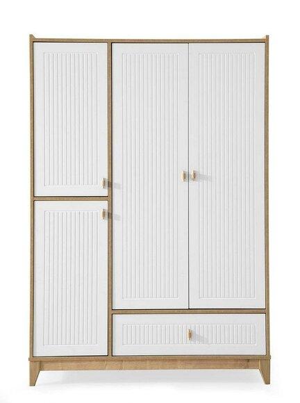 Stilvoll Kleiderschrank Weiße Holz Schrank Design Kinderzimmer Möbel